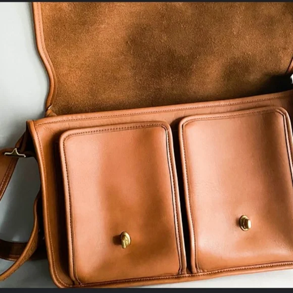 Vintage Coach│Brown BriefcaseHandbag│Doctor Bag